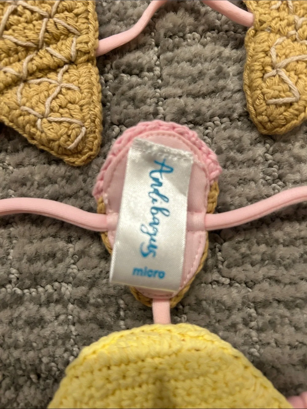 Andi Bagus Sundae Micro Crocheted Bikini